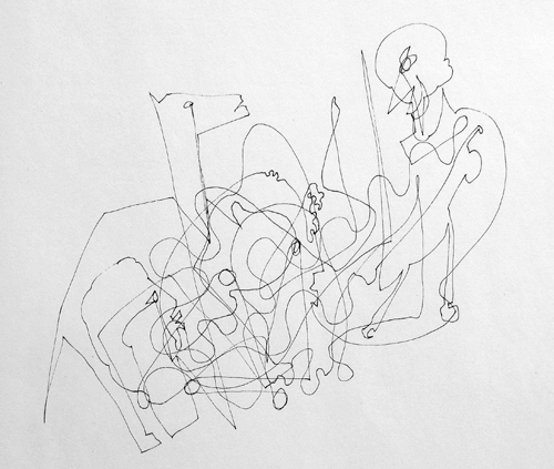 continuous line drawing